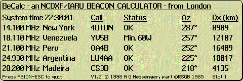 BeCalc Screen Shot